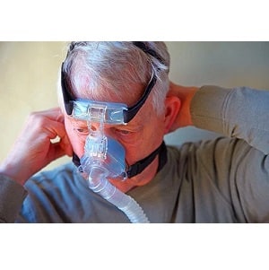 استفاده از دستگاه CPAP تنفسی