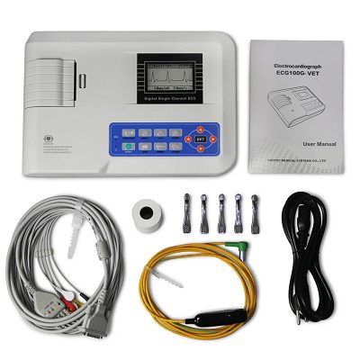 دستگاه الکتروکاردیوگراف نوار قلب دامپزشکی CONTEC ECG100G